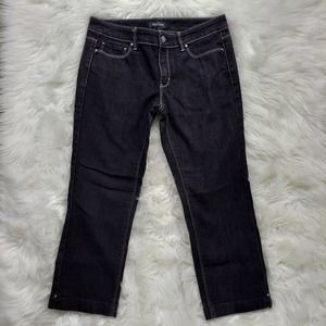 WHBM cropped leg jeans sz 4